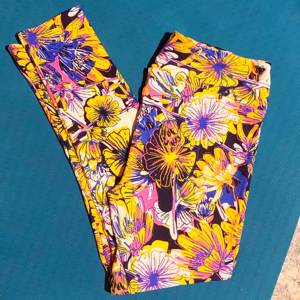 Floral, LuLaRoe, Tall & Curvy Leggings